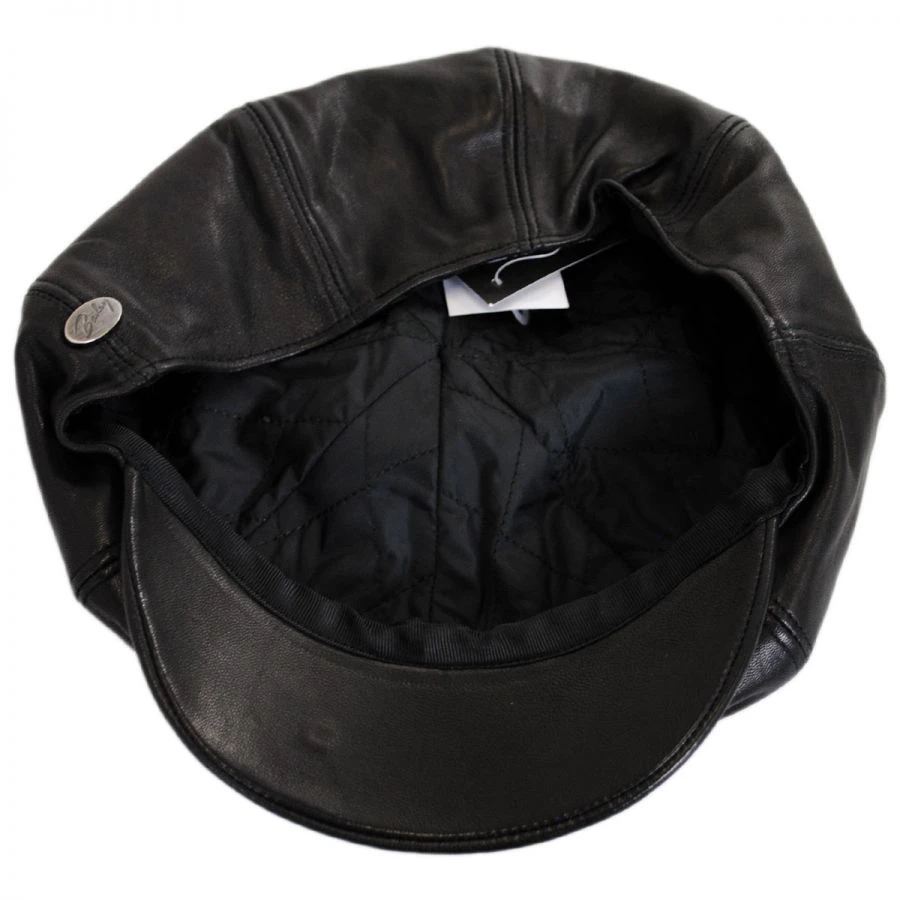 Bailey Noclin Leather Newsboy Cap 5 Bailey Noclin Leather Newsboy Cap - Image 3