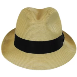 Bailey Craig Straw Fedora Hat