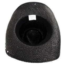 Kenny K Rhinestone Raffia Straw Western Hat -Brixton Hats shop 281753