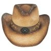 Kenny K Wildflower Aged Straw Western Hat 1 Kenny K Wildflower Aged Straw Western Hat -Brixton Hats shop 281783