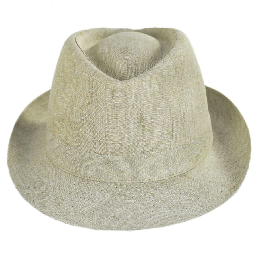 Stetson Linen Delave Trilby Fedora Hat 3 Stetson Linen Delave Trilby Fedora Hat