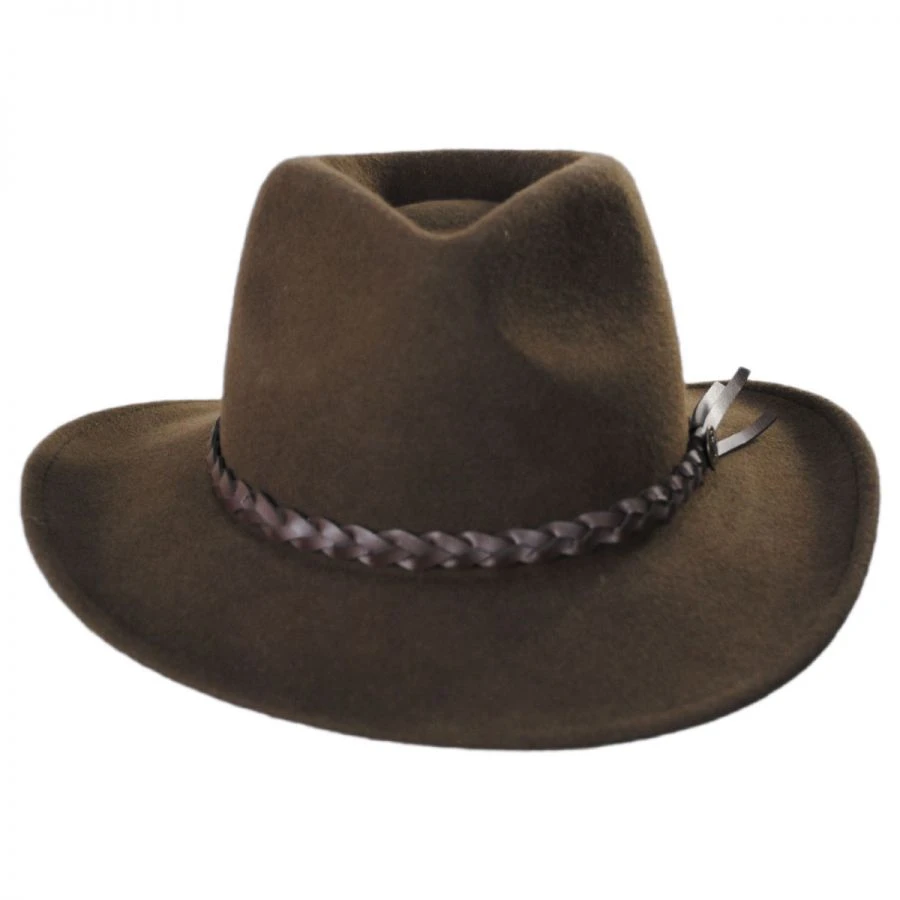 EDDY & BROS Cougar Packable Wool Felt Western Hat 3 EDDY & BROS Cougar Packable Wool Felt Western Hat