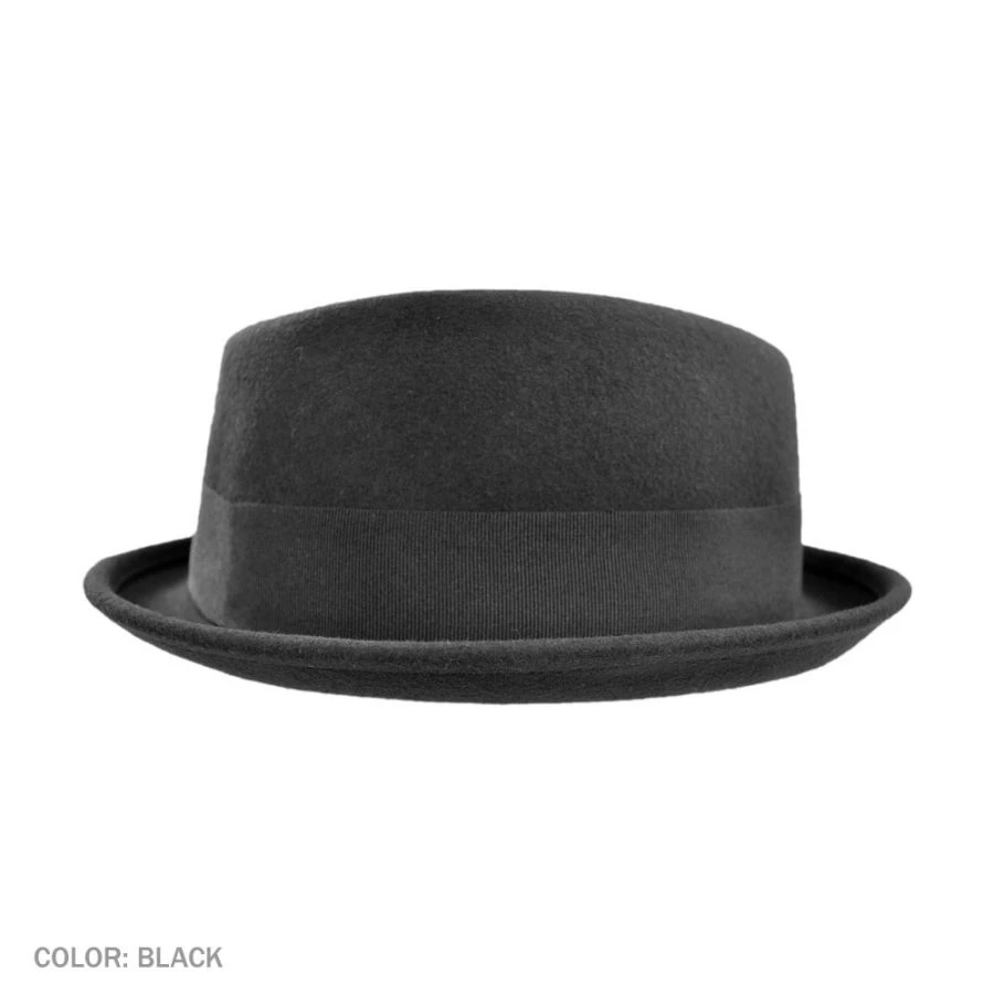 Jaxon Hats Crushable Wool Felt Diamond Crown Fedora Hat 5 Jaxon Hats Crushable Wool Felt Diamond Crown Fedora Hat - Image 3