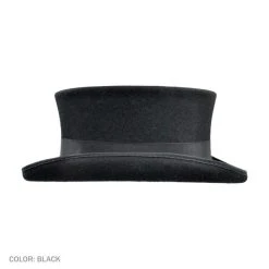 Jaxon Hats Deadman Wool Felt Top Hat 7 Jaxon Hats Deadman Wool Felt Top Hat -Brixton Hats shop 28997