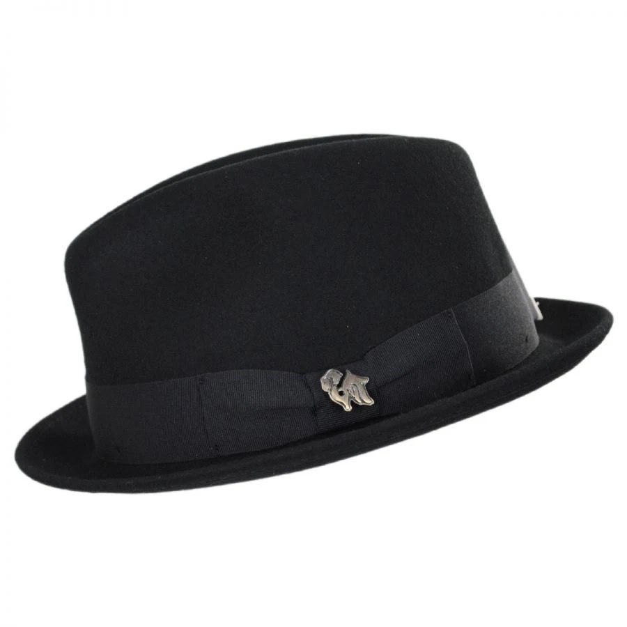 BIGALLI Milano Wool Felt Trilby Fedora Hat 4 BIGALLI Milano Wool Felt Trilby Fedora Hat - Image 2