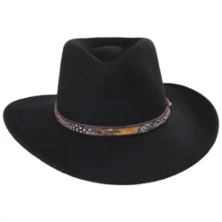Stetson Linwood Crushable Wool Felt Outback Hat
