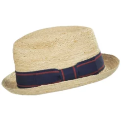 Jaxon Hats Golden Hill Raffia Straw Fedora Hat 6 Jaxon Hats Golden Hill Raffia Straw Fedora Hat -Brixton Hats shop 301976