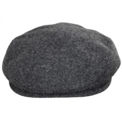 Wigens Caps Vilgot Melange Melton Wool Earflap Ivy Cap