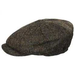 Jaxon & James Harris Tweed Northbay Wool Newsboy Cap 6 Jaxon & James Harris Tweed Northbay Wool Newsboy Cap -Brixton Hats shop 306268