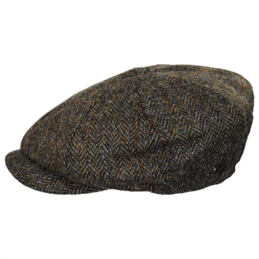Jaxon & James Harris Tweed Northbay Wool Newsboy Cap 4 Jaxon & James Harris Tweed Northbay Wool Newsboy Cap - Image 2