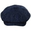 Jaxon & James Harris Tweed Skye Wool Newsboy Cap -Brixton Hats shop 306310