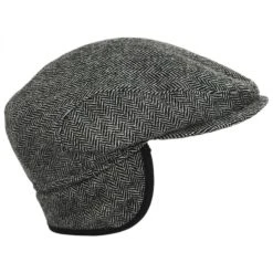Wigens Caps Classic Shetland Earflap Wool Ivy Cap -Brixton Hats shop 307734