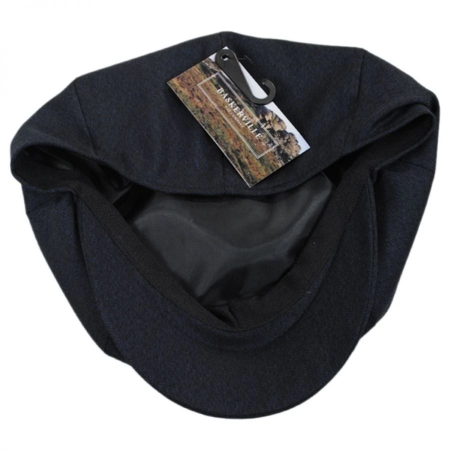 Baskerville Hat Company Delancey Wool Chevron Ivy Cap 5 Baskerville Hat Company Delancey Wool Chevron Ivy Cap - Image 3