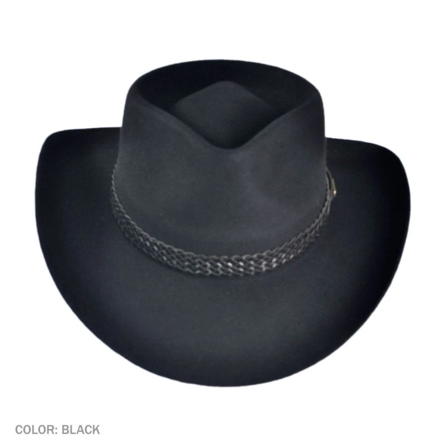 Akubra Snowy River Fur Felt Australian Western Hat 3 Akubra Snowy River Fur Felt Australian Western Hat