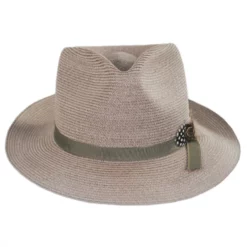 Biltmore Aviator Hemp Straw Fedora Hat