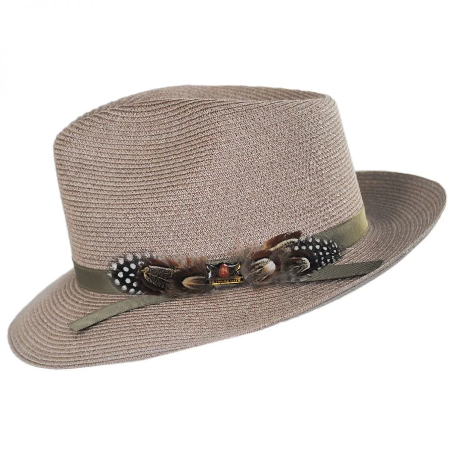 Biltmore Aviator Hemp Straw Fedora Hat 4 Biltmore Aviator Hemp Straw Fedora Hat - Image 2