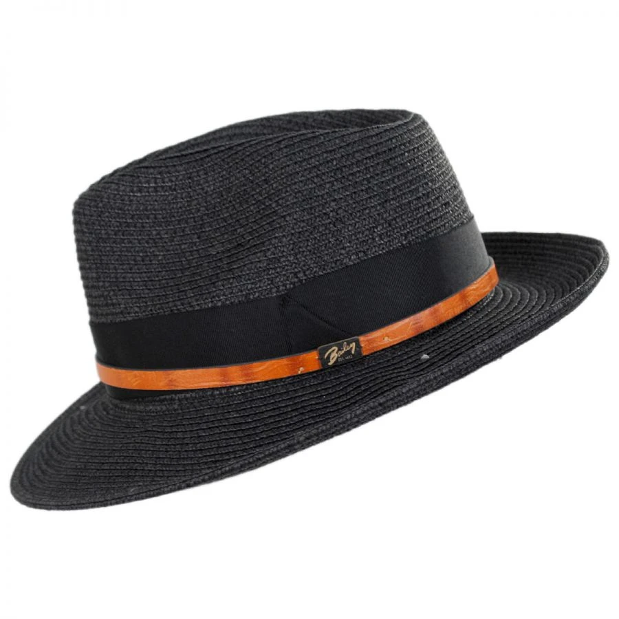Bailey Denney Toyo Straw Blend Fedora Hat 4 Bailey Denney Toyo Straw Blend Fedora Hat - Image 2