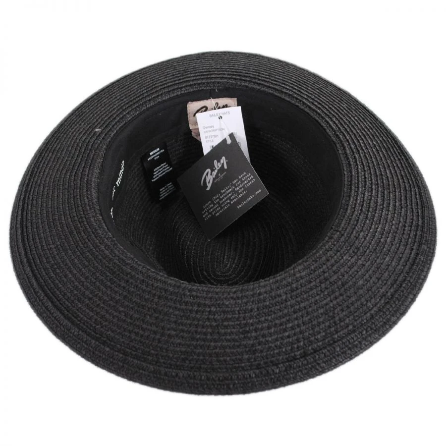 Bailey Denney Toyo Straw Blend Fedora Hat 5 Bailey Denney Toyo Straw Blend Fedora Hat - Image 3
