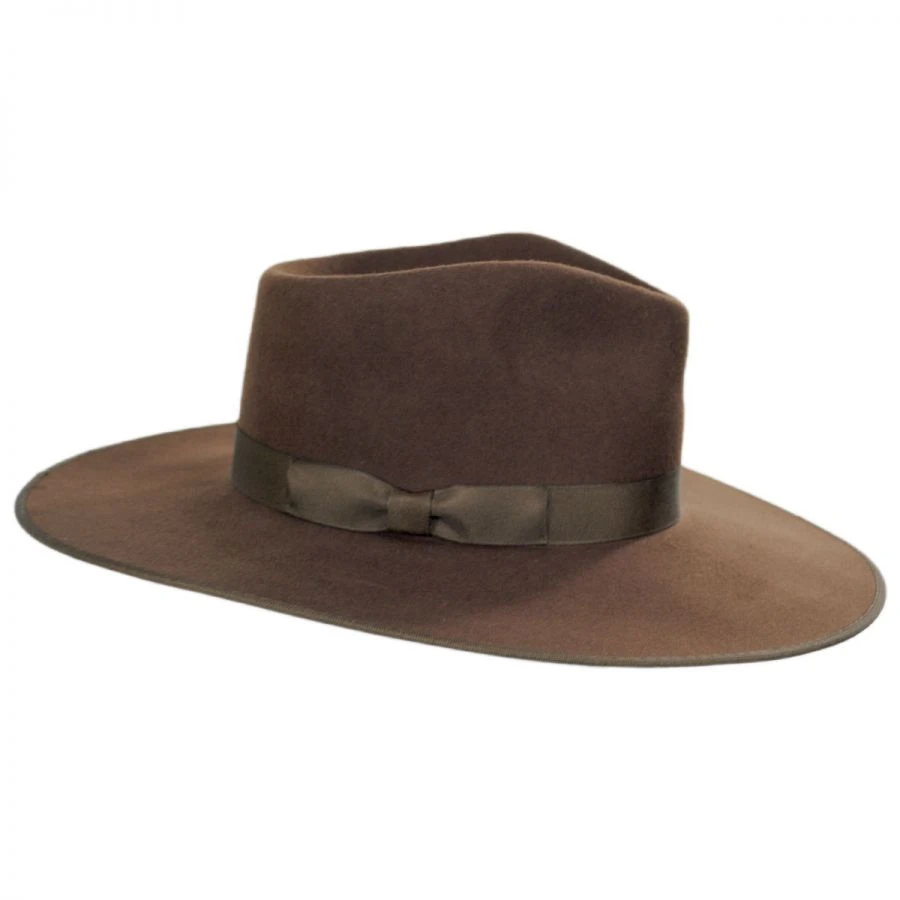 Lack Of Color Wool Felt Rancher Fedora Hat - Coco 4 Lack Of Color Wool Felt Rancher Fedora Hat - Coco - Image 2
