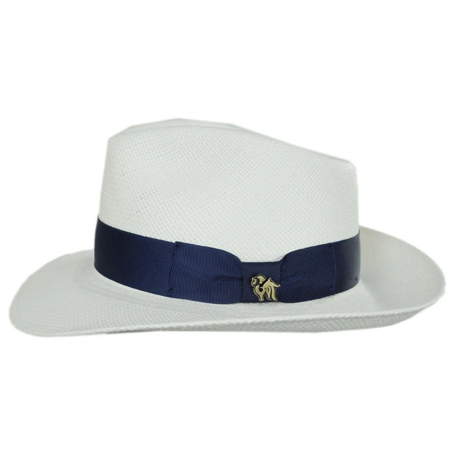 BIGALLI Santorini Panama Straw Fedora Hat 4 BIGALLI Santorini Panama Straw Fedora Hat - Image 2