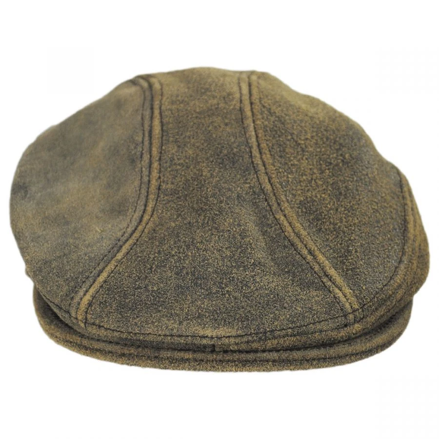 New York Hat Company Antique 1900 Leather Ivy Cap 3 New York Hat Company Antique 1900 Leather Ivy Cap