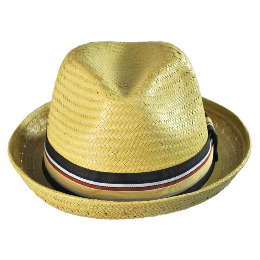 Brixton Hats Castor Toyo Straw Fedora Hat 3 Brixton Hats Castor Toyo Straw Fedora Hat