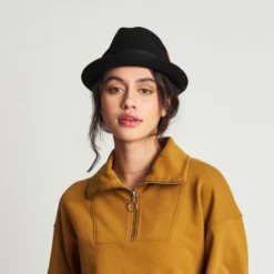 Brixton Hats Gain Wool Felt Fedora Hat