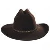 Bailey Chisolm Wool Litefelt Cattlemen Western Hat - Brown -Brixton Hats shop 338670
