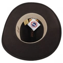 Bailey Chisolm Wool Litefelt Cattlemen Western Hat - Brown 7 Bailey Chisolm Wool Litefelt Cattlemen Western Hat - Brown -Brixton Hats shop 338676