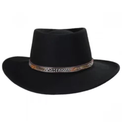 Stetson Kelso Crushable Wool Felt Gambler Western Hat