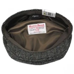 Wigens Caps Harris Tweed Wool Slim Ivy Cap -Brixton Hats shop 341624