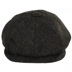 Jaxon Hats Sidecar Nailhead Wool Blend Newsboy Cap