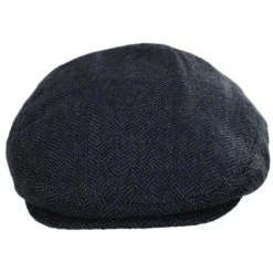 Jaxon Hats Filmore Herringbone Wool Blend Ivy Cap