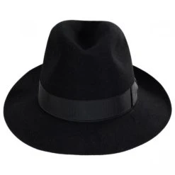 Borsalino Superiore Como Fur Felt Fedora Hat
