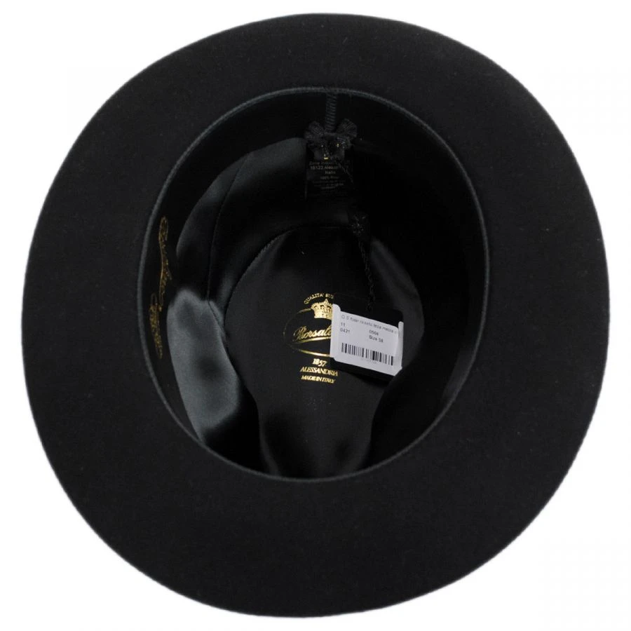Borsalino Superiore Como Fur Felt Fedora Hat 5 Borsalino Superiore Como Fur Felt Fedora Hat - Image 3