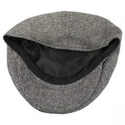 Jaxon Hats Marl Tweed Wool Blend Ivy Cap -Brixton Hats shop 349138