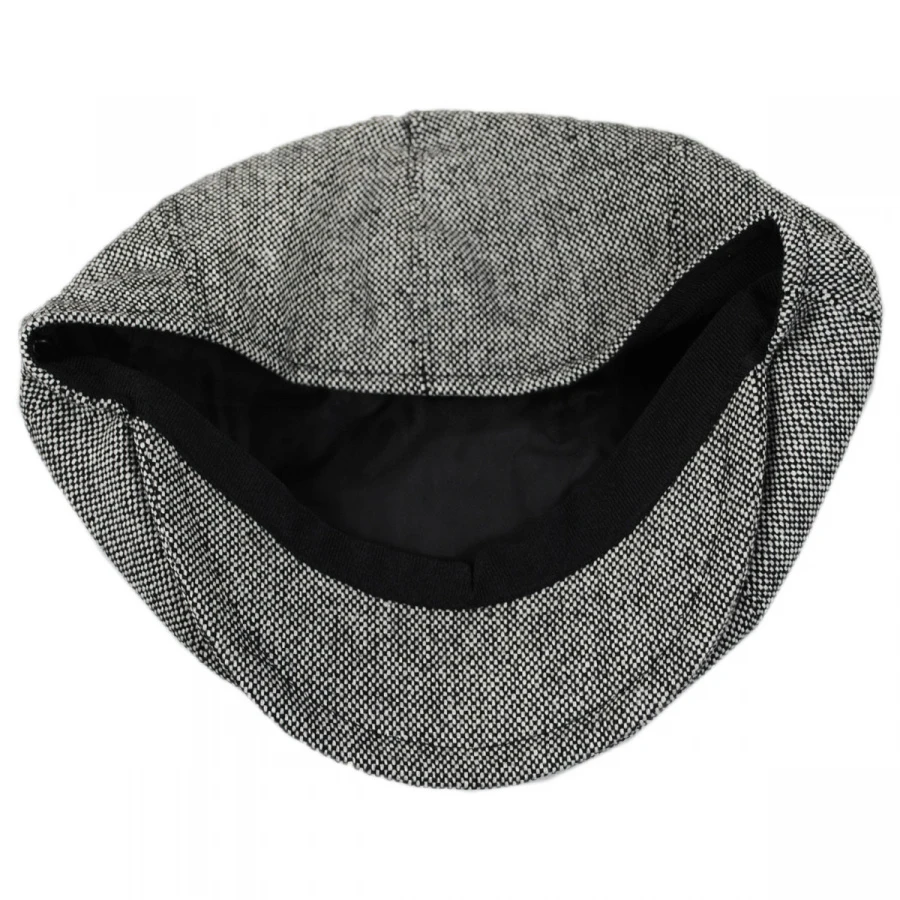 Jaxon Hats Marl Tweed Wool Blend Newsboy Cap 5 Jaxon Hats Marl Tweed Wool Blend Newsboy Cap - Image 3