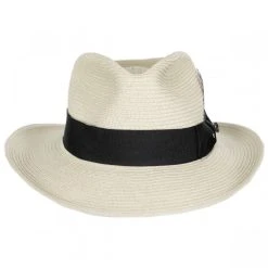 Jaxon Hats Summer C-Crown Toyo Straw Fedora Hat
