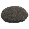 Failsworth Harris Tweed Overcheck Herringbone Wool Ivy Cap - Taupe 2 Failsworth Harris Tweed Overcheck Herringbone Wool Ivy Cap - Taupe -Brixton Hats shop 355367