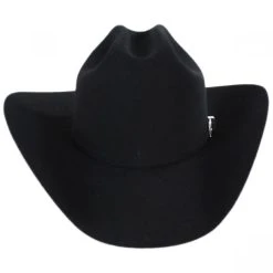 Bailey Lightning Wool And Angora Felt Cowboy Hat - Black