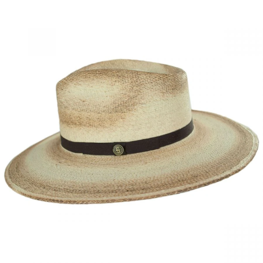 Stetson Sandy Bay Palm Straw Outback Western Hat 4 Stetson Sandy Bay Palm Straw Outback Western Hat - Image 2