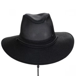 Henschel Mesh Aussie Grande Brim Fedora Hat