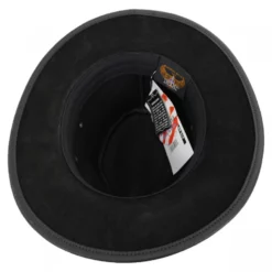 Henschel Leather Safari Fedora Hat 7 Henschel Leather Safari Fedora Hat -Brixton Hats shop 368849