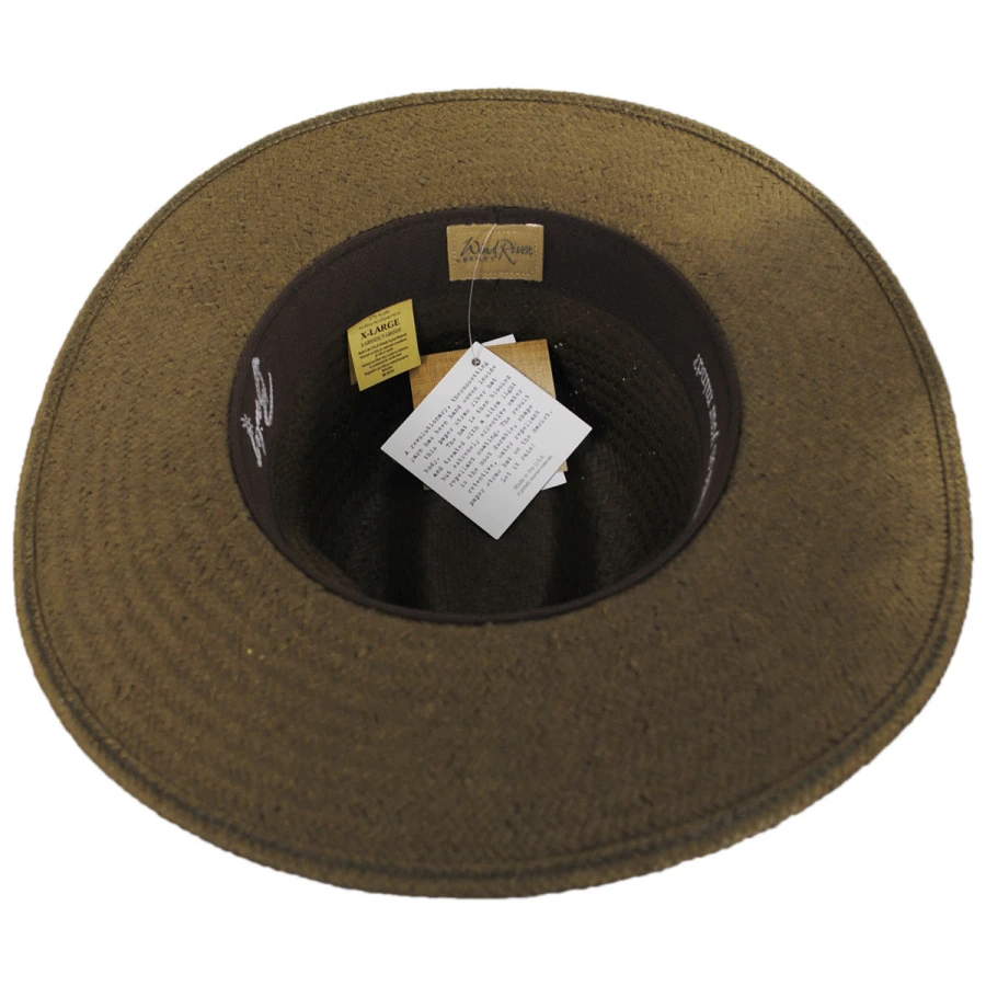 Bailey Quade Raindura Straw Fedora Hat 5 Bailey Quade Raindura Straw Fedora Hat - Image 3