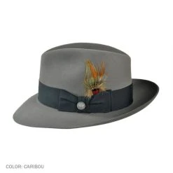 Stetson Pinnacle Beaver Fur Felt Fedora Hat 7 Stetson Pinnacle Beaver Fur Felt Fedora Hat -Brixton Hats shop 375993