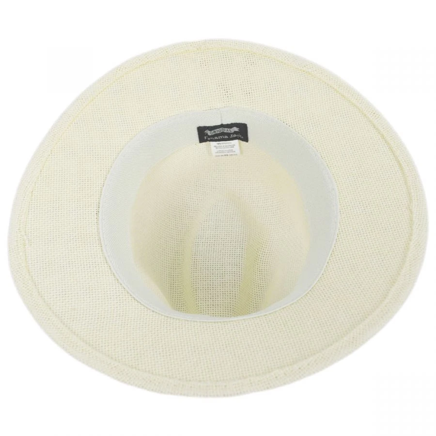 Panama Jack Kingfin Toyo Straw Safari Fedora Hat 5 Panama Jack Kingfin Toyo Straw Safari Fedora Hat - Image 3
