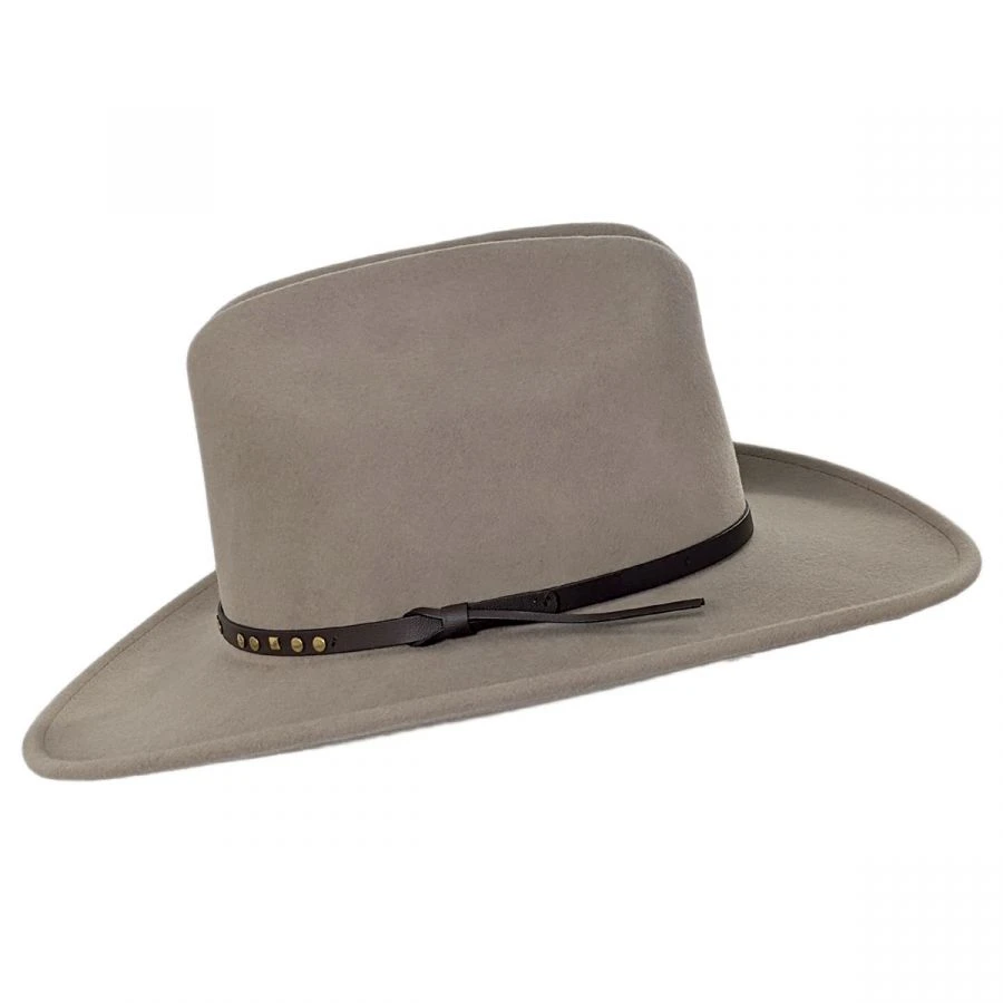 Bailey Chisolm Wool Litefelt Cattlemen Western Hat - Natural 4 Bailey Chisolm Wool Litefelt Cattlemen Western Hat - Natural - Image 2