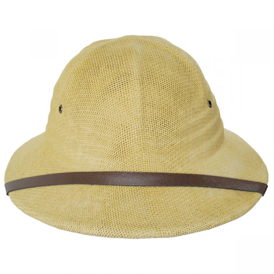 Village Hat Shop Toyo Straw Pith Helmet 3 Village Hat Shop Toyo Straw Pith Helmet