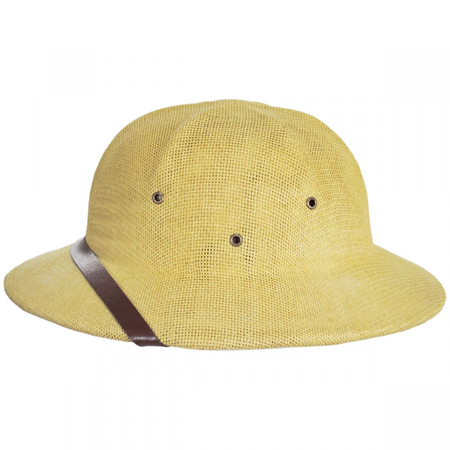 Village Hat Shop Toyo Straw Pith Helmet 4 Village Hat Shop Toyo Straw Pith Helmet - Image 2