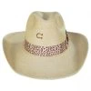 CHARLIE 1 HORSE Wild Thing Palm Straw Western Hat